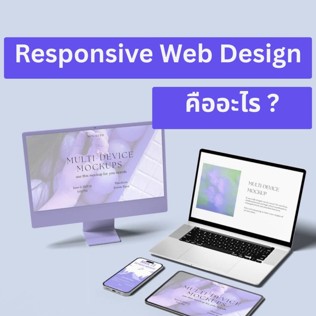 responsive web design คือ