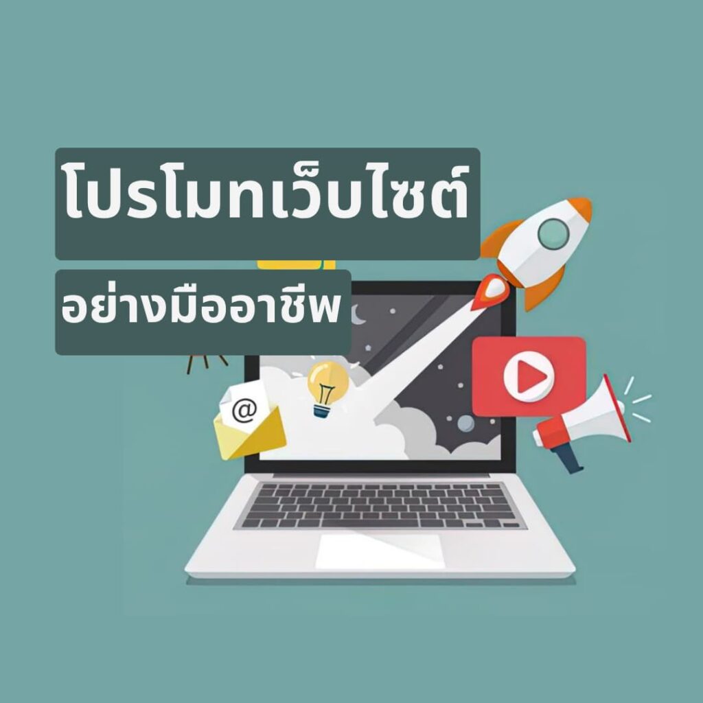 โปรโมทเว็บไซต์ อย่างมืออาชีพ